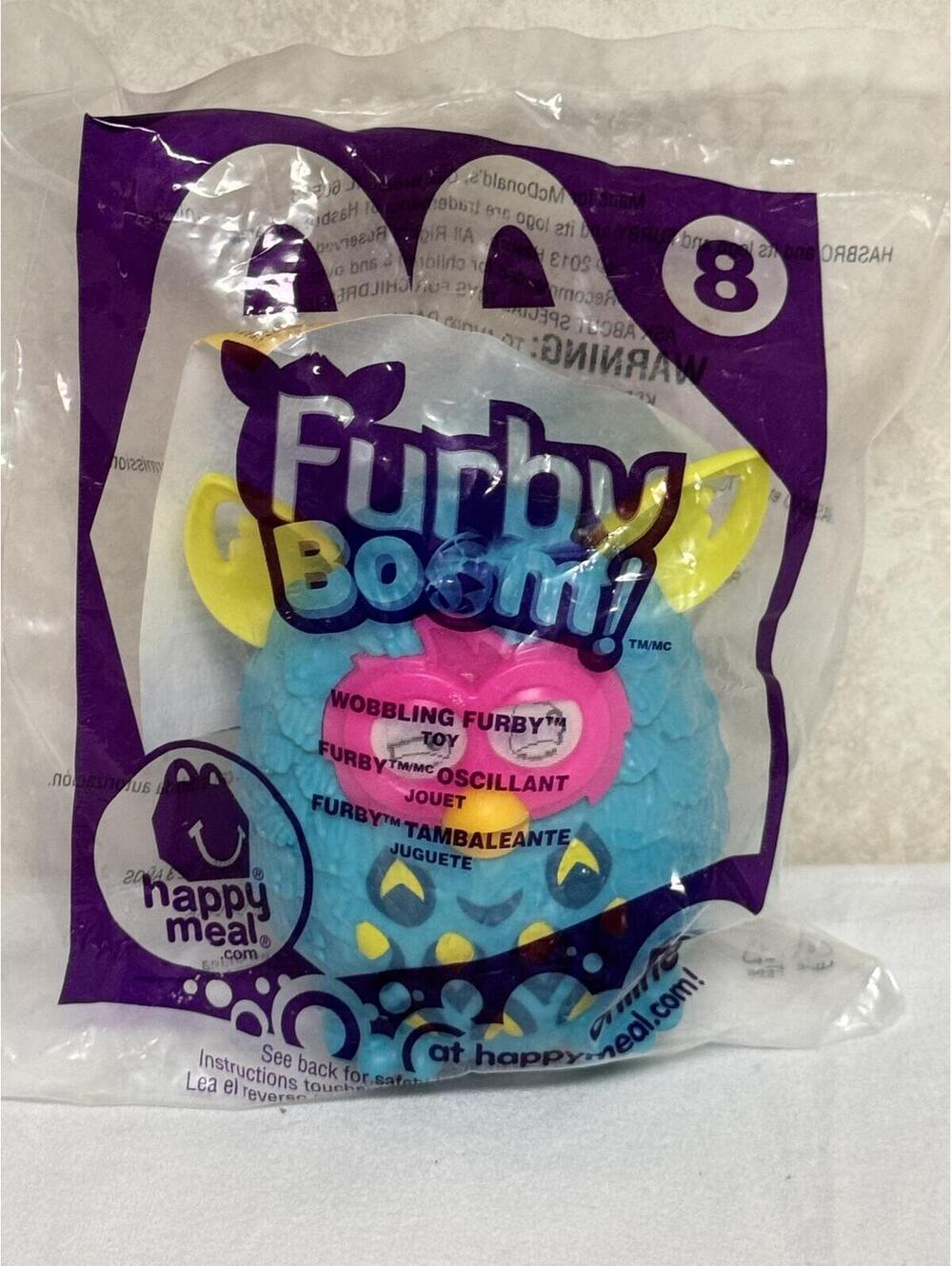 Vintage McDonald's Happy Meal Furby Boom! "Wobbling Furby" - NIP